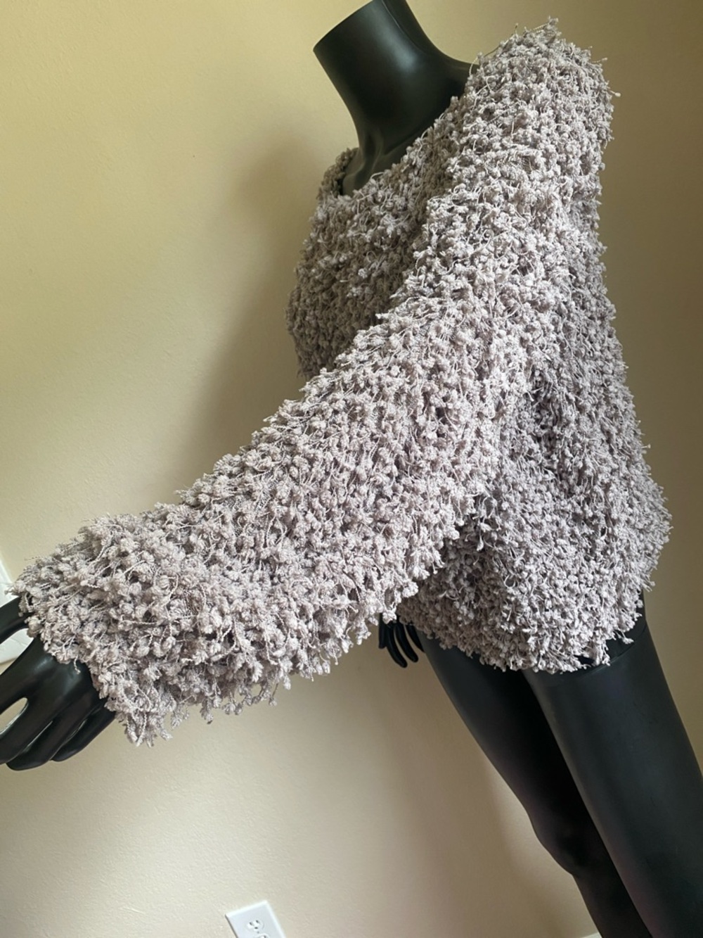 Blu Pepper Plush Scoop Neck Sweater - Dusty Lavender - Picture 4 of 11